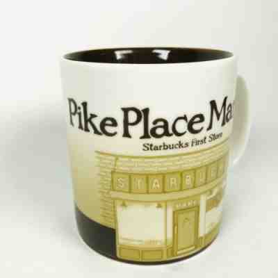 Starbucks 2008 Pike Place Market Starbucks First Store Coffee Mug - Sold on eBay Jan, 12th 2020 for $19.95