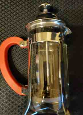 Starbucks Coffee French Press Red Handle Chrome Frame  NEW  FREE SHIPPING - Sold on eBay Jan, 12th 2020 for $25.00