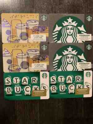 $150 Starbucks Gift Cards! (6*$25) Brand New! PIN Has Not Been Scratched Off - Sold on eBay Jan, 12th 2020 for $120.12
