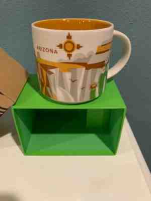STARBUCKS COFFEE 2015 You Are Here Collection Arizona Mug Cup 14 oz New - Sold on eBay Jan, 12th 2020 for $19.99
