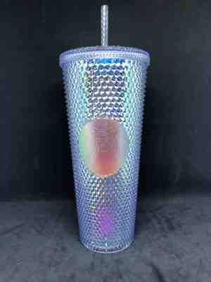 Starbucks Iridescent Studded Tumblers 24 oz. Platinum 2019.  - Sold on eBay Jan, 12th 2020 for $30.00