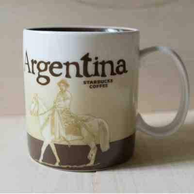 Starbucks Argentina 2011 Coffee Cup Mug Global Icon Collector Series - Sold on eBay Jan, 12th 2020 for $49.99