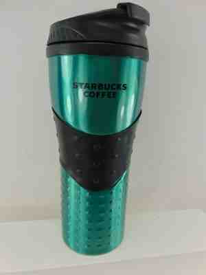 STARBUCKS COFFEE 2006  16 oz GREEN STAINLESS STEEL  TUMBLER - Sold on eBay Jan, 12th 2020 for $39.90
