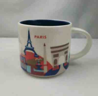 Starbucks Paris Mug YAH Eiffel Tower France Coffee Cup You Are Here - Sold on eBay Jan, 12th 2020 for $19.99