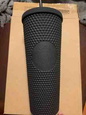 Starbucks Fall 2019 Limited Edition Studded Tumbler Cup - Matte Black - Sold on eBay Jan, 14th 2020 for $90.00