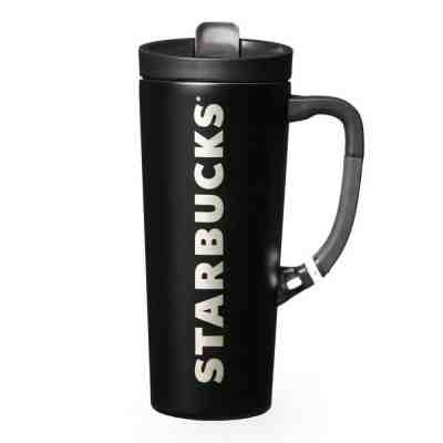 Starbucks Stainless Steel Black Clip Tumbler 16 Fl Oz - Sold on eBay Jan, 14th 2020 for $56.00