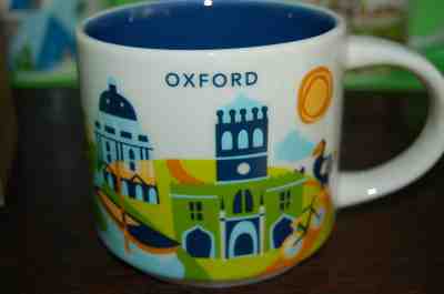 New Authentic Starbucks OXFORD You Are Here Collection Mug with Tag and Box - Sold on eBay Jan, 14th 2020 for $37.00
