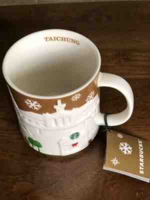 Starbucks Relief Mug Taichung Christmas Edition - Sold on eBay Jan, 14th 2020 for $18.00