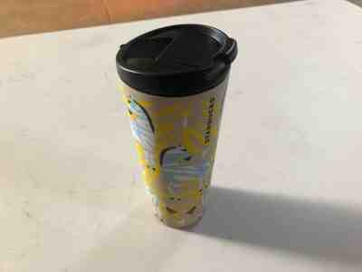 Starbucks Yellow and Blue Zebra Cup - Sold on eBay Jan, 14th 2020 for $24.99