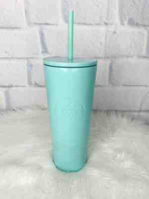 New -Starbucks Tumbler Stainless Steels Mint Green Matte 16 Oz Rare Summer 2019 - Sold on eBay Jan, 14th 2020 for $35.00