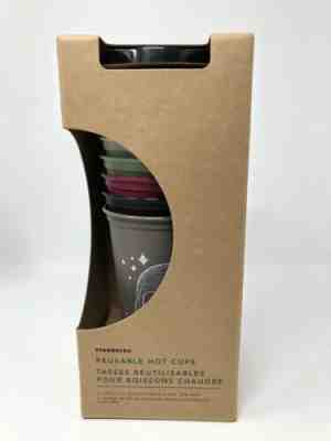 NIB 2019 Starbucks Halloween Reusable Hot Cups Limited Edition - Sold on eBay Jan, 14th 2020 for $25.00