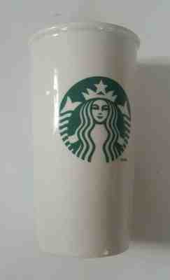Starbucks 12oz Tall Ceramic Travel Lid Cup/Mug 2014 Mermaid Good condition - Sold on eBay Jan, 14th 2020 for $15.49