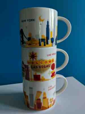 Starbucks YOU ARE HERE Mug Lot Of 3- Las Vegas/Los Angeles/New York 2012 HTF - Sold on eBay Jan, 14th 2020 for $25.00