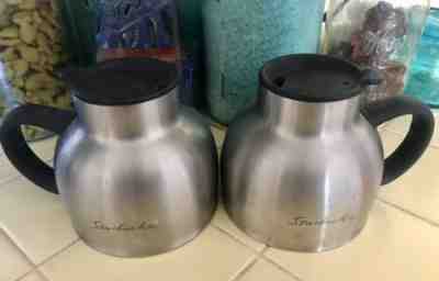 Starbucks Chubby Travel Mug Stainless Steel Rubber Bottom Matching Set! - Sold on eBay Jan, 14th 2020 for $62.00