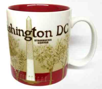 Washington DC 2011 Starbucks Coffee Mug Cup Collector Series Global Icon 16 oz - Sold on eBay Jan, 14th 2020 for $19.90
