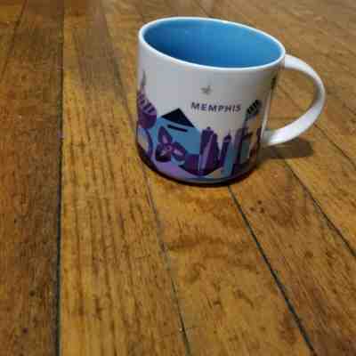 Starbucks You Are Here Collection  Memphis Coffee Mug 14 oz - NEW - Sold on eBay Jan, 14th 2020 for $30.00