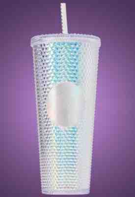 2018 Starbucks Iridescent Holiday Tumbler 24 Oz Hologram Cup Rainbow Bling  - Sold on eBay Jan, 14th 2020 for $100.00