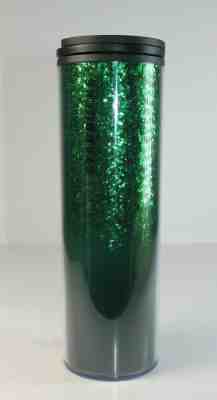 Starbucks LIMITED EDITION 2019 Holiday Hot/Cold 16oz Tumbler Green Glitter - Sold on eBay Jan, 14th 2020 for $17.00