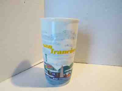 Starbucks SAN FRANCISCO Ceramic Tumbler Travel Cup 10 Oz * No Lid * - Sold on eBay Jan, 14th 2020 for $19.99