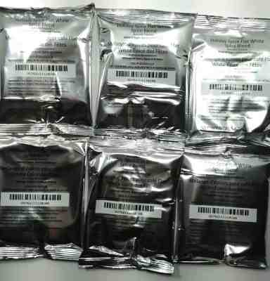 RARE Starbucks Holiday Spice Flat White Powder 6 Packages - Sold on eBay Jan, 14th 2020 for $41.99