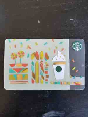 Starbucks Party Cyprus Card Autumn 2019 Rare Pumpkin Spice - Sold on eBay Jan, 14th 2020 for $15.00