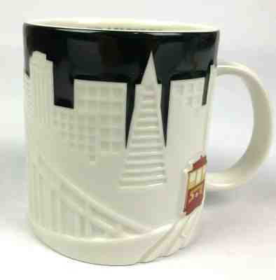 Starbucks Collector Series San Francisco City Relief Embossed Mug 2012 Skyline - Sold on eBay Jan, 14th 2020 for $25.00