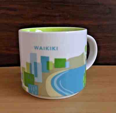 Starbucks Waikiki Cup Mug - 2012 You Are Here Collection - Sold on eBay Jan, 14th 2020 for $21.95