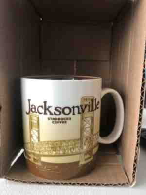 Starbucks Jacksonville Global Icon Collector Series Mug Cup  16oz Coffee - Sold on eBay Jan, 14th 2020 for $53.99
