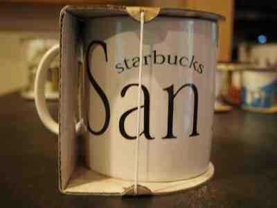 Starbucks 1994 City Mug Collectors Series 'San Diego'- New in Box; Never used - Sold on eBay Jan, 14th 2020 for $29.99