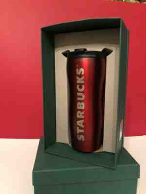 2016 Starbucks 16 Oz Stainless Steel Tumbler - Red - Sold on eBay Jan, 14th 2020 for $32.99