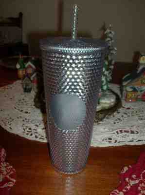 NWT Starbucks Venti Cold Cup 2019 Holiday Collection Silver - Sold on eBay Jan, 14th 2020 for $24.00