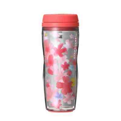 Starbucks Japan SAKURA 2018 Mirror Layer Bottle tumbler 355ml Looking Forward - Sold on eBay Jan, 14th 2020 for $35.00
