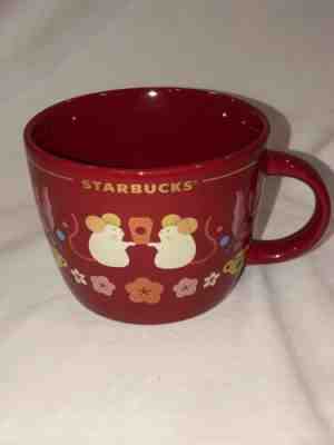 2020 Starbucks Bone China Coffee Mug 12oz Lunar Chinese New Year of the Rat CNY - Sold on eBay Jan, 16th 2020 for $36.00