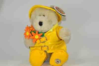 Starbucks Coffee Bearista Bear Springtime Rain Coat 2002 Plush Stuffed 2D2A - Sold on eBay Jan, 15th 2020 for $18.99