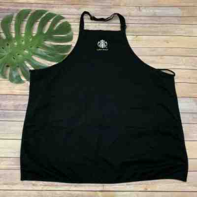 Starbucks Coffee Master Apron Solid Black Embroidered Two Pockets - Sold on eBay Jan, 15th 2020 for $22.99