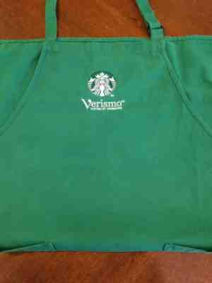  Starbucks Green Verismo Apron  - Sold on eBay Jan, 15th 2020 for $15.00