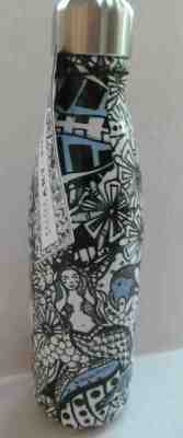 Swell Limited Ed Starbucks S/S Bottle Kelsey Montague Art Flower & Mermaid NWT - Sold on eBay Jan, 15th 2020 for $22.95
