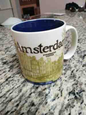 Starbucks Amsterdam 2012 City Collector Series 16 OZ Coffee Mug - Sold on eBay Jan, 15th 2020 for $39.99