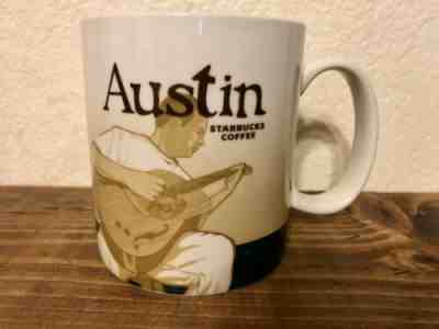 Starbucks 2009 Collectors Series Austin 16oz Coffee Mug - Sold on eBay Jan, 15th 2020 for $15.00