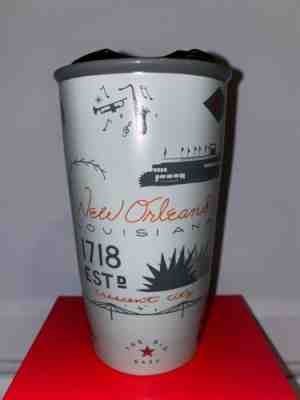 Starbucks New Orleans Louisiana  Ceramic Travel Mug New - Sold on eBay Jan, 15th 2020 for $59.00