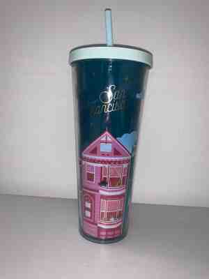 Starbucks 2019 San Francisco Painted Ladies 24 oz. Cold cup Tumbler NEW - Sold on eBay Jan, 15th 2020 for $24.99