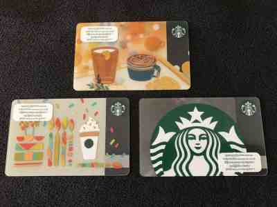 3 Starbucks Cambodia Gift Card 2019 - Pin Intact, Cambodia words on backside - Sold on eBay Jan, 15th 2020 for $19.97