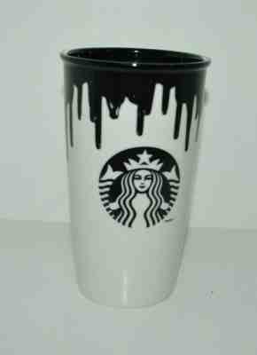 STARBUCKS BAND OF OUTSIDERS Ceramic Double Wall Travel Cup Mug 2014 Drip No Lid - Sold on eBay Jan, 15th 2020 for $35.20