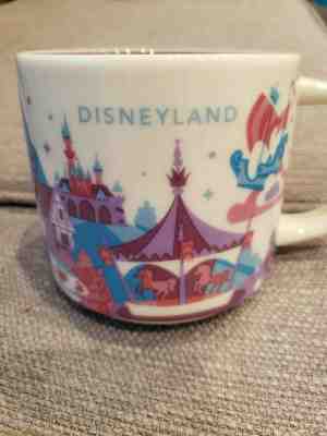 Rare Disneyland Starbucks Fantasyland You Are Here Mug - Sold on eBay Jan, 15th 2020 for $37.00