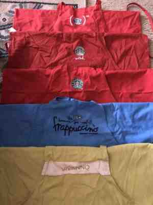 Starbucks Aprons Lot / Black Coffee Master / Red & More! - Sold on eBay Jan, 15th 2020 for $79.00