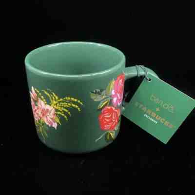 Starbucks Target Exclusive Bando Limited 12oz Coffee Mug Cup Floral Holiday 2018 - Sold on eBay Jan, 15th 2020 for $17.99