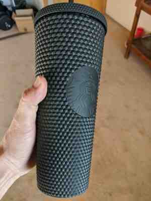 Starbucks Fall 2019 Limited Edition Studded Tumbler Cup - Matte Black Spikey - Sold on eBay Jan, 15th 2020 for $71.00