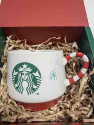 Starbucks Japan 2019 Christmas Candy Cane Mug 12oz W/ Box & bag - Sold on eBay Jan, 15th 2020 for $24.00