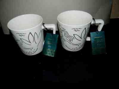 2 Starbucks Siren at Sea Anniversary Collection Limited Ed Mug 12 OZ NEW 2017 - Sold on eBay Jan, 15th 2020 for $16.95