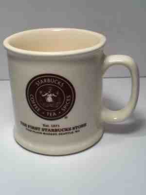 The First STARBUCKS Store Collectors Mug Pike Place Market Est 1971 Seattle WA!! - Sold on eBay Jan, 15th 2020 for $22.00